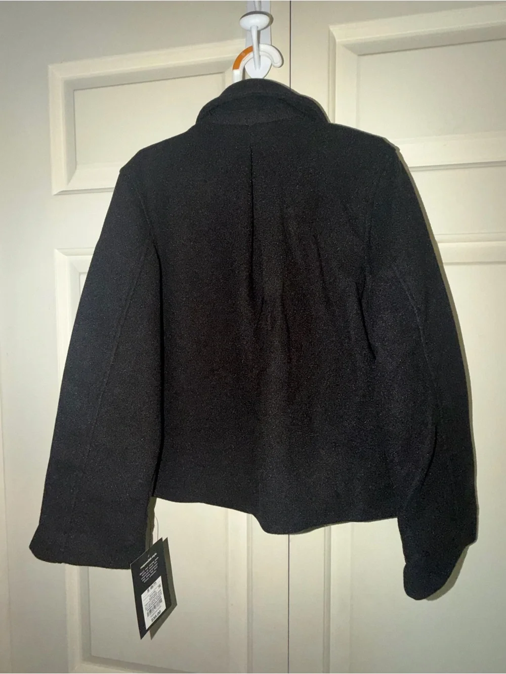 Art Class girls' black pea coat small (6/7)